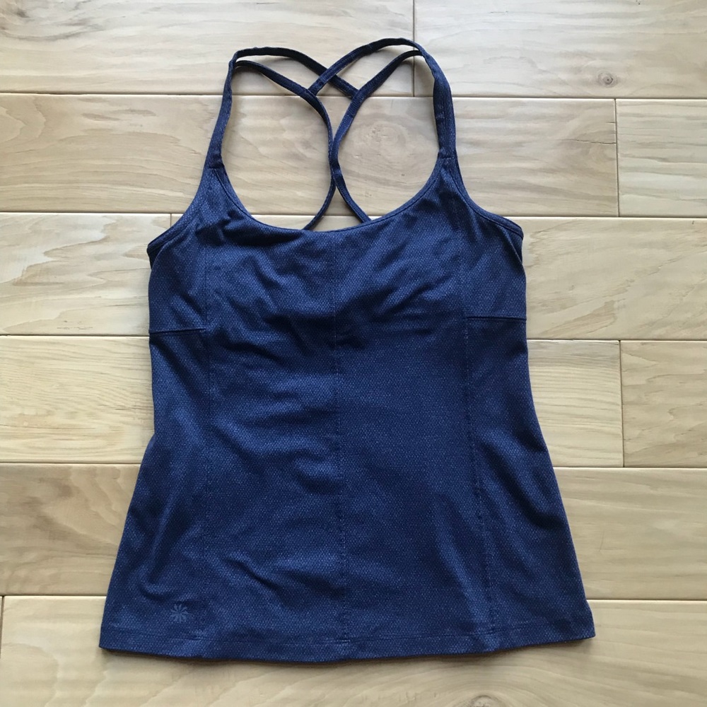Athleta Active Workout Tank Top in Dark Blue